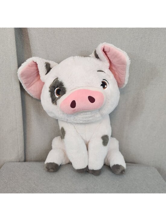 Disney Other - Disney Store Moana Pua 19" Large Plush Sitting Pig Stuffed Animal Toy USED